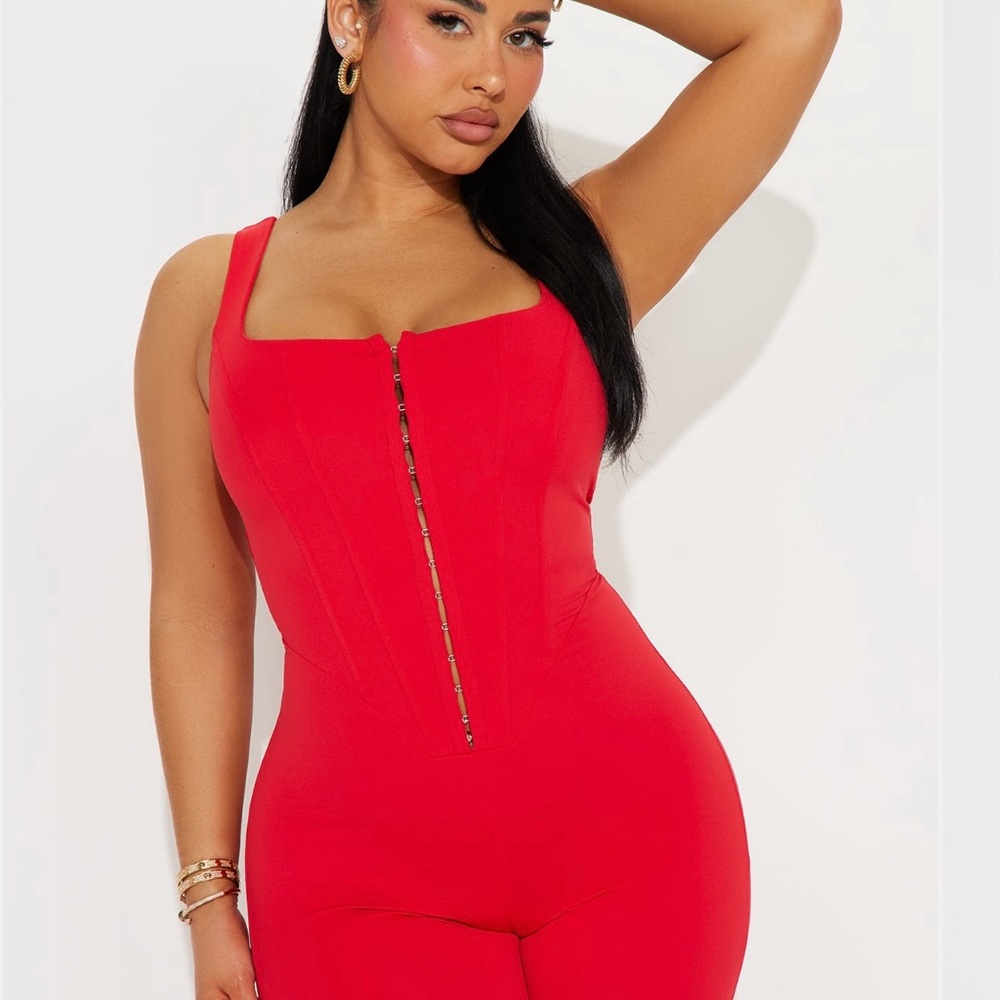 Red Women's Jumpsuit